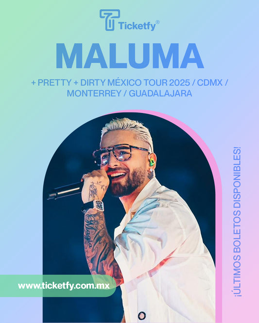 MALUMA - +PRETTY +DIRTY MÉXICO TOUR 2025 (JALISCO)