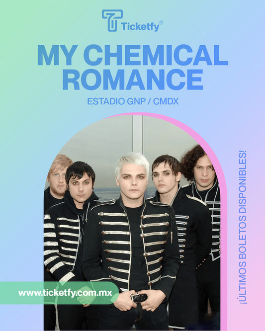 MY CHEMICAL ROMANCE "LONG LIVE" THE BLACK PARADE: NORTH AMERICAN STADIUM TOUR | ESTADIO GNP | CDMX